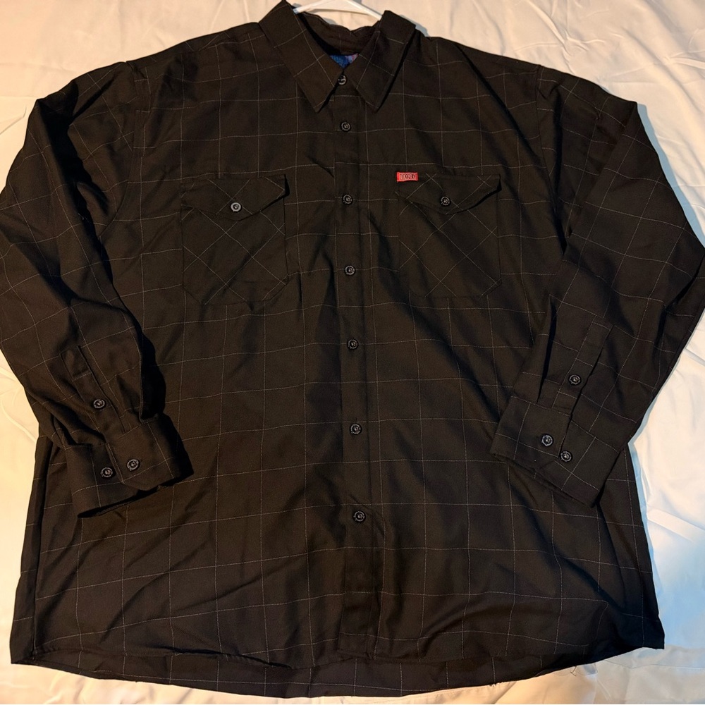 DIXXON Black Casual Button Down Shirt